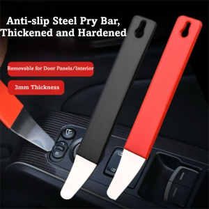 NEXTYOO Stainless Steel Car Trim Removal Tool Pry Bar Design Fastener Driver Door Panel Removal Tool Practical Hand Tool Size Trim Removal Pry Bar For Automotive Repair