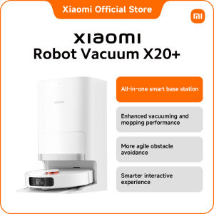 Xiaomi Robot Vacuum X20+ | 6000Pa Poweful Suction All-in-one Smart Base Station