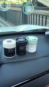 YFD  Premium Car Air Freshener Large Capacity Cologne Home Solid Cup Paste Car Solid Perfume Supplies