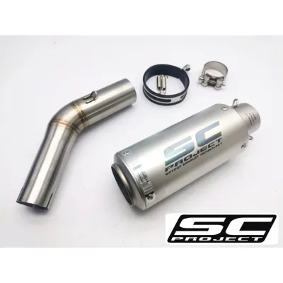 SC Project Exhaust Suzuki GSX-S750 2021 Piping Slip on Stainless Steel Muffler GSX S750 750 Motor Accessories GSXS 750