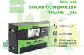STC1220  Solar Charger Pwm 20A With Double Usb And Infrared (Ready Stock in Malaysia). 