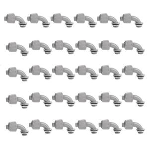 Uprgades PVC Liquid Tight Connector High Impact Non Metallic Conduit Adapters for Outdoor Electrical Conduit Systems