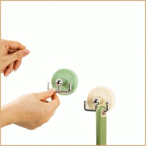 Hangers Beige Hooks Fearless of Fumes and Water Vapors Load-bearing Waterproof No-punch Adhesive