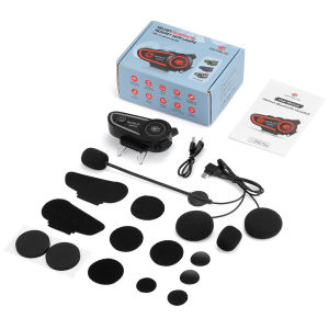 GEARELEC DK02 Series Motors Bluetooth Headset 2 Riders 50m Or 200m Intercom Version Motorbike Interphone IP67 Waterproof