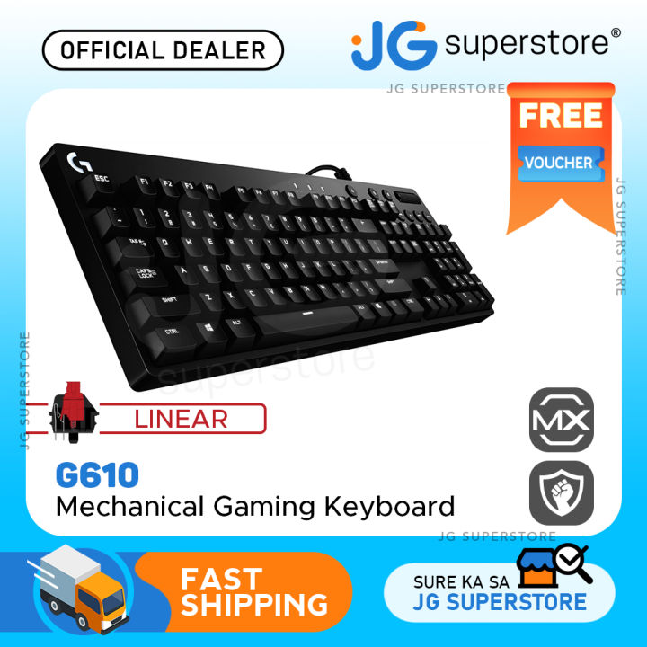 Logitech G610 Orion Red Blue Wired Backlit Mechanical Keyboard