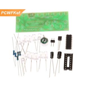 【PCWFKef】 Giọng nói kích hoạt Led nước ánh sáng Kit cd4017 đèn lồng mô-đun điều khiển DIY điện tử Kit vật lý giảng dạy mô-đun Đào Tạo