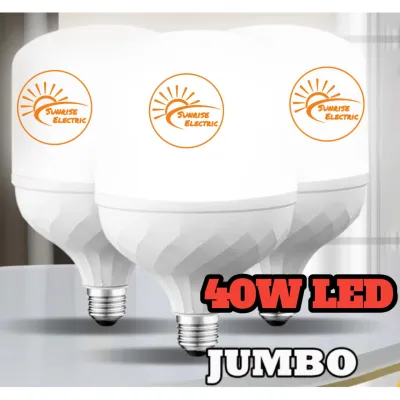 Paket 3 Pcs Lampu Bohlam LED Premium Jumbo 40 Watt