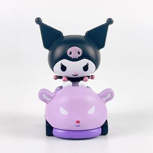 SANRIO Action Figure SATUAN Mainan Anak Karakter EDISI MOBIL CINNAMOROLL KUROMO MELODY HELLOKITTY Pajangan Bukan Blindbox
