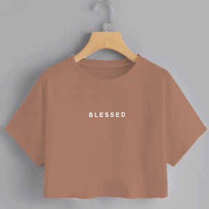 ( SIMPLE MINIMALIST DESIGN ) 2026 QUALITY TRENDY SEMI CROP TOP LOOSE FIT ONE SIZE COTTON MATERIAL ZUMBA WORKOUT