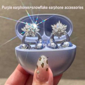 Tai nghe Bluetooth không dây và 1 cặp kẹp tai kim cương giảm tiếng ồn tai nghe chống nước