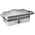 Cuisinart GR-35 Griddler Compact Grill 1200W Griddler Junior 4-in-1 Multifunctional Griddle, Steak Machine Grill and Panini Press Bundle. Small household Breakfirst machine, Separable parts, Dishwasher safe, Recipes provided, Grey. 