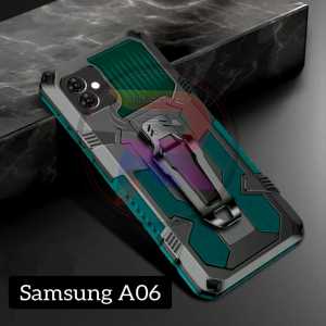 Casing Untuk Samsung Galaxy A06 4G New Case Hp Armor Belt Clip Terbaru Bisa Kick Standing