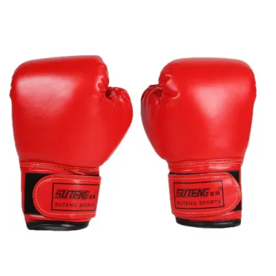 MAKERVY 2pcs Punching Bag Kids Boxing Gloves PU Leather Professional Kickboxing Thai Gloves High Quality Childrens Gift MMA Fighting Gloves