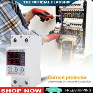 [LEAZEN]SVP-916 Electrical Surge Protector Relay with Adjustable Voltage and Limit Current for Reliable Circuit Safety