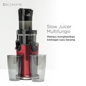 SLOW JUICER ECOHOME NEW ESJ 999 Kapasitas 05 Liter GARANSI 2TH - KUALITAS SUPER PREMIUM