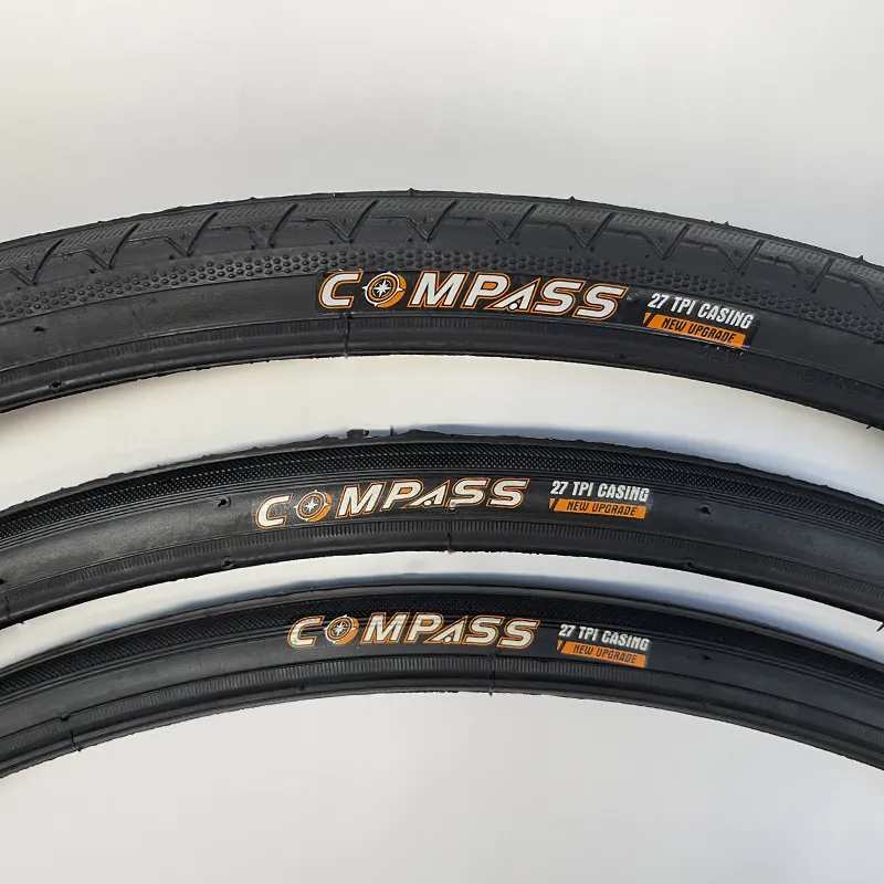 COMPASS ROAD BIKE TIRE 700X23/25/28/35/38C WIRED Bicycle Clincher Foldable  Non-slip Road Bike tire Cycling Accessories