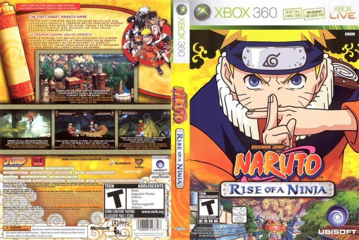 Xbox 360 Naruto Rise of a Ninja Xbox 360 Games Iso Xbox 360 