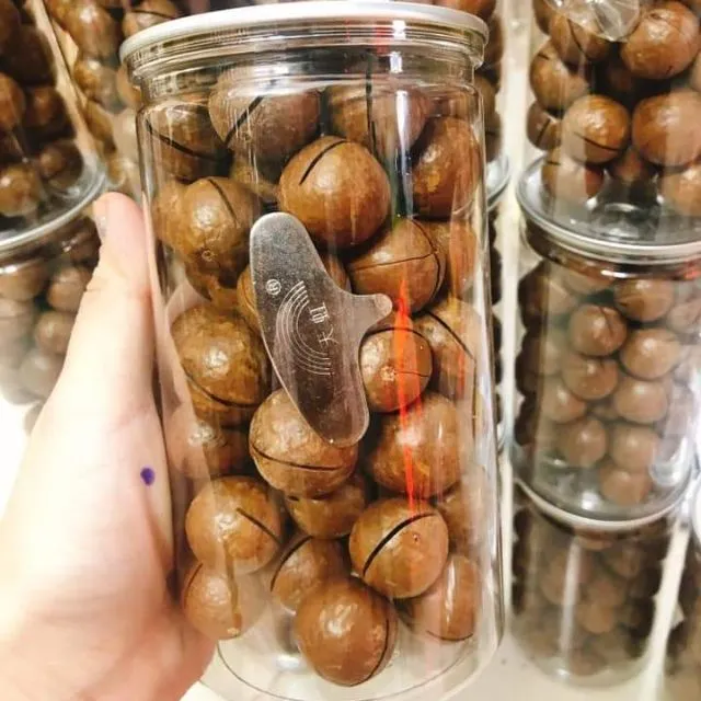 HẠT MACCA ÚC LON PET 500GR HÀNG MỚI GIÒN NGON BỔ DƯỠNG KÈM ĐỒ KHUI