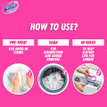 Vanish Fabric Clothes Stain Remover Powder Tub 500g (Pink/White). 