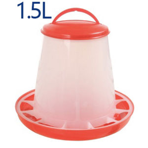 1.5 Kg Automatic Chicken Feeder Drinker Fowl Chicken Poultry Breeding Water Food Feeder Dispenser