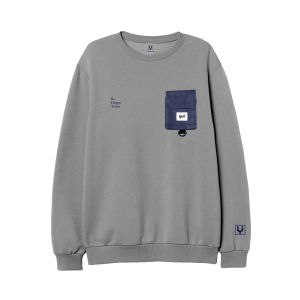 Yui Sweater Crewneck Pouch Break Black