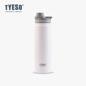 Tyeso TS-8706B/TS-8709B 530ml/750ml vacuum insulated bottle keep cold and hot multipurpose with carrying handle water bottle