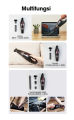 SAMONO Vacuum Cleaner Portable Multifungsi Vacum Lowertage Mesin Penyedot Debu dan Tungau Daya Hisap 6KPa Sistem Filter Ganda SW-VC06. 
