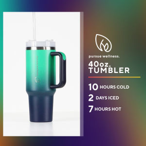 Pursue Wellness 40 oz 1.18 Liter Tmblr From Herbs Of The Earth