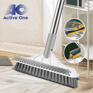 ACTIVEONE 3in1 Brush Mafic Broom Bathroom Wall Floor Cleaning Long Stick Brush - Fulfilled by ACTIVEONE