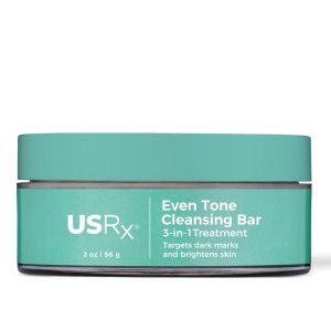 Urban Skin Rx Even Tone Cleansing Bar 3-in-1 Multitasking ment Daily Cleanser Exfoliator & Mask Targets Uneven Skin & Improves the Appearance of Dark Spots Includes Applicator 2.0 Oz
