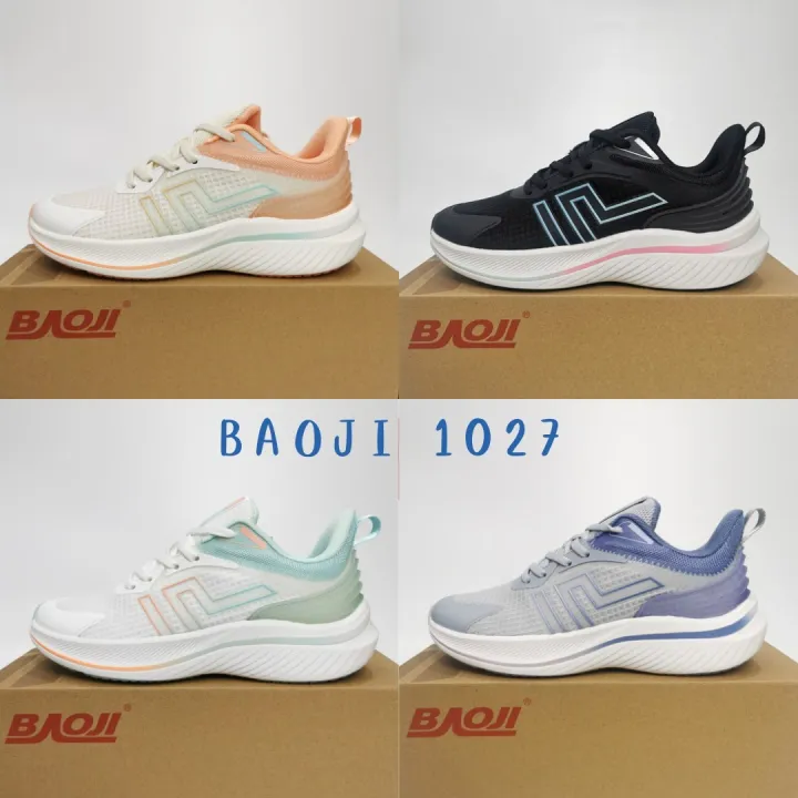 รองเท้าวิ่งผู้หญิง Baoji1027 รองเท้าผ้าใบบาโอจิผู้หญิง รองเท้าวิ่งบาโอจิ รุ่น1027