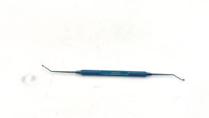 Dụng cụ đánh bóng viên nang mắt hai đầu QSWTITAN góc nghiêng trái phải dụng cụ phẫu thuật mắt 140mm