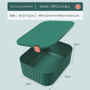 Rising Star Luxurious Storage Box Wardrobe Drawer Organizer Underwear Bra Panties Socks Multi-Purpose Separation Box