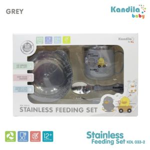 Kandila Baby Stainless Feeding Set
