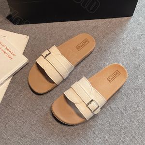 YOTO Rubber Slippers With One Strap Gamusa Material For Women Comfy Slide Slip-On Slipper