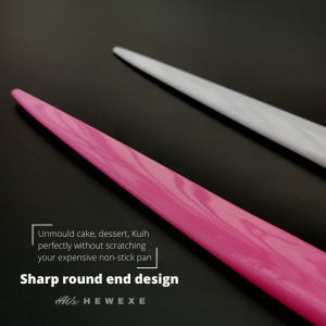 HWx: 1 Piece PP Cake Bread Unmould Tool Cake Stripping Releasing Knife脱模刀Individual Packed (White/Pink) Hwx Unmold Knife Wedding Cake Cutting Knife - Lazada