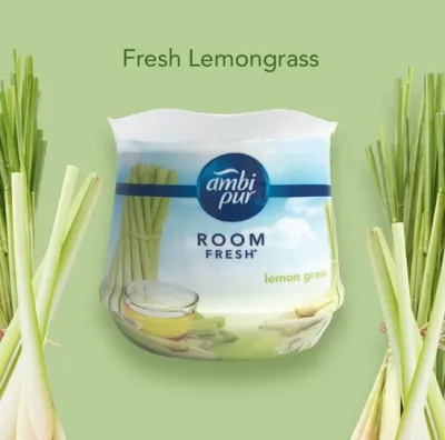 Ambi Pur Room Fresh Gel Scented Sticks - Relaxing Lavender/Moodtherapy Collection Air Freshener 180g