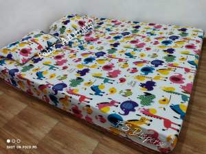 SEPREI HOME MADE SPREI PREMIUM MOTIF KARAKTER ANIMAL UK 120 160 180