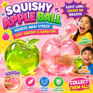 NeeDoh Apple Model Pinch Toy Soft Sensory Squeeze Toy for Relaxation Stress Relief Ball Great Gifts for Party Favors