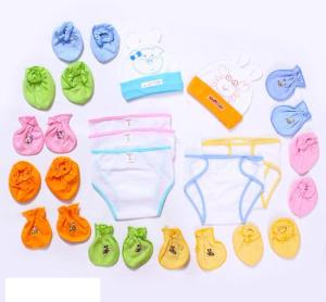 [HCM] Combo 17 Món Cho Bé Sơ Sinh (Bao Tay Bao Chân Nón Tả)