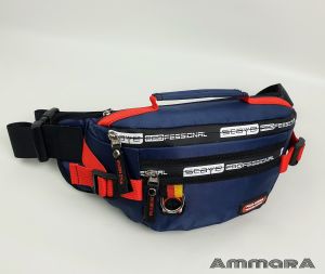 Tas Selempang Pria POLO AMSTAR Waistbag Sporty