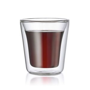 1-pc Bodum Double Walled Glass Cup Coffee Cup Latte Mug Espresso Shot Cup microwavable clear glass cup for milk tea hot water cup