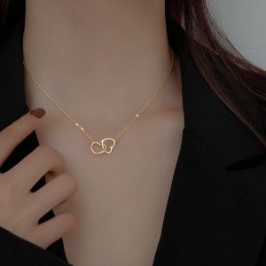Korean Style Titanium Steel Necklace For Women