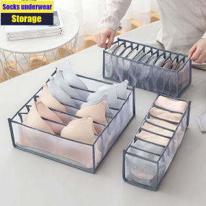 Underwear Organiser Underwear Storage Box Foldable Bra Socks Organizer Drawer Closet Organisers Boxes