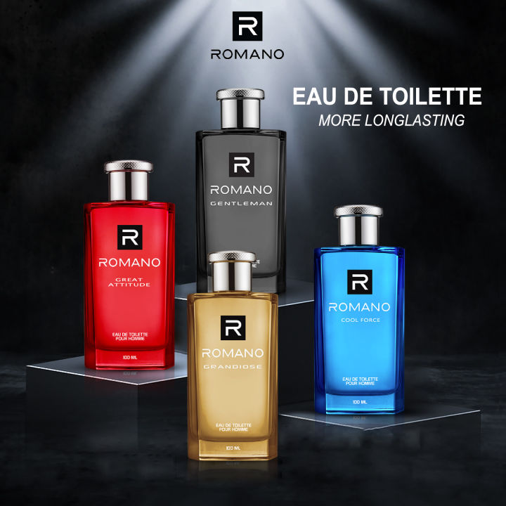 Romano Eau De Toilette 100 ML Parfum Pria Wangi Tahan Lama