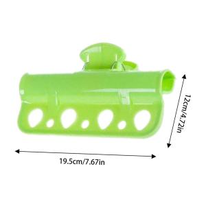 ไม้แขวนเสื้อกันลมอเนกประสงค์ 4 รู คลิปรูพรุน อุปกรณ์ในครัวเรือน ประหยัดพื้นที่ ทนทาน สำหรับลานบ้าน ตู้เสื้อผ้า