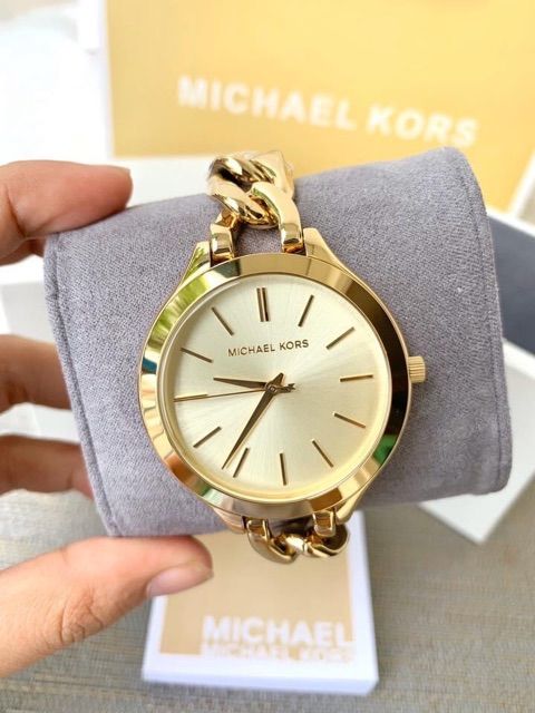 Pawnable MK Watch Runway MK Logo Gold-tone,MK5473 | Shopee Philippines-sonthuy.vn