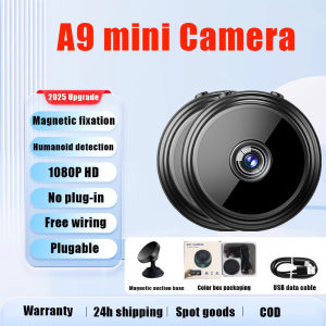 【COD】A9 HD 1080P cctv camera connect to cellphone with voice Mini Hidden Portable Camera CCTV Camera Connect To Cellphone cctv camera outdoor with night vision 360 spy camera hidden for cr cctv bulb cctv set package hidden camera mini spy