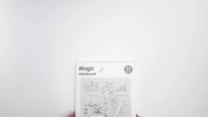 Desktop Erasable Whiteboard Message Board Double-sided Notice Memo Board with Stand Papan Putih Meja Papan Mesej Memo Boleh Padam Dua Muka Pejabat Kafe Premium Quality High Performance #8840