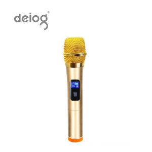 Micro karaoke không dây HUANGSHI TV-1900 âm thanh sống động hút âm tốt dùng cho loa karaoke gia đình